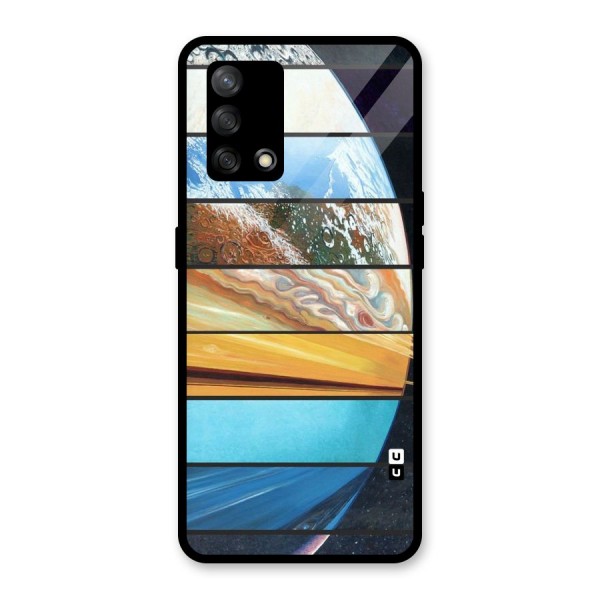 Earthly Design Glass Back Case for Oppo F19s