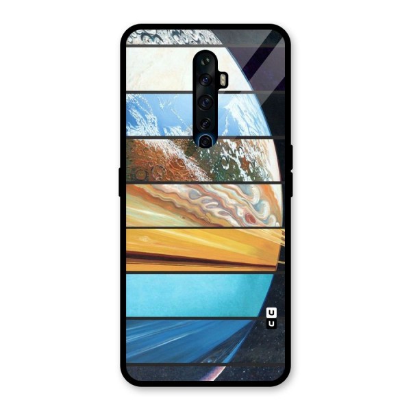 Earthly Design Glass Back Case for Oppo Reno2 Z