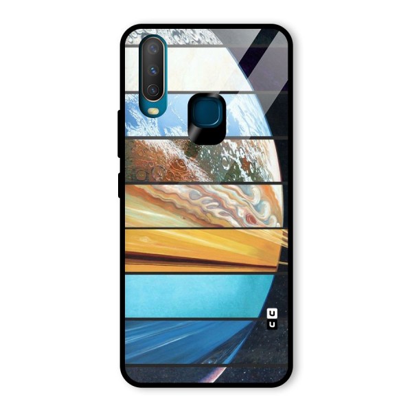 Earthly Design Glass Back Case for Vivo Y12