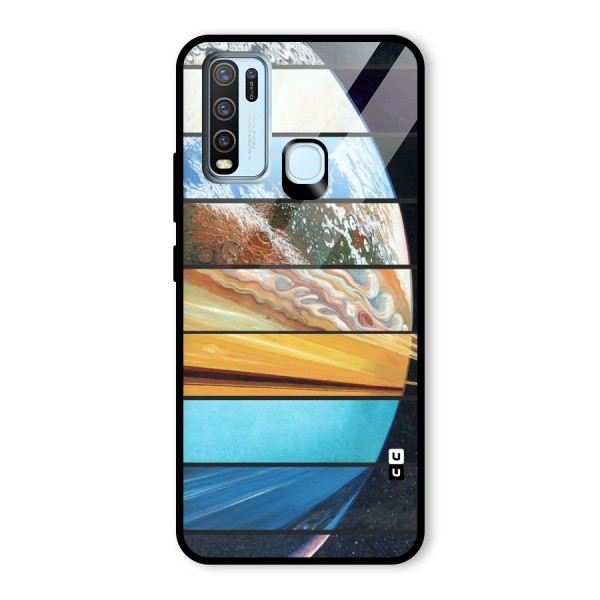 Earthly Design Glass Back Case for Vivo Y30