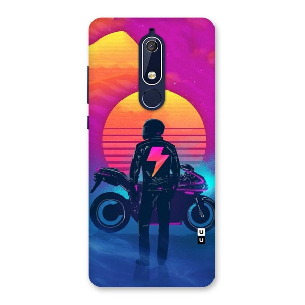 Electric Ride Back Case for Nokia 5.1