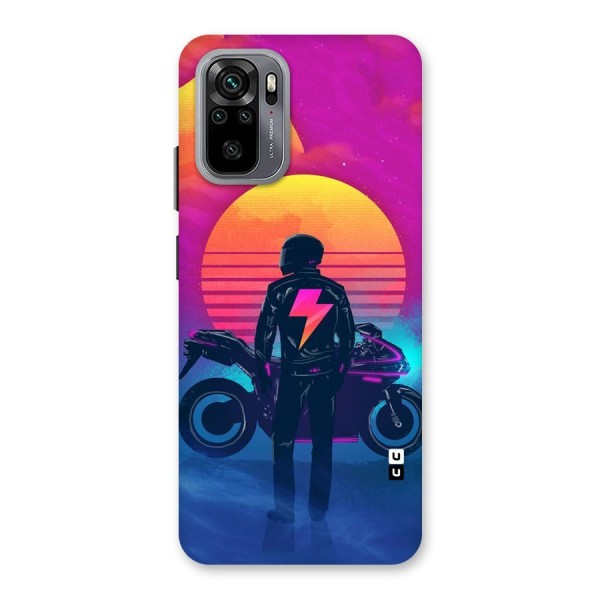 Electric Ride Back Case for Redmi Note 10