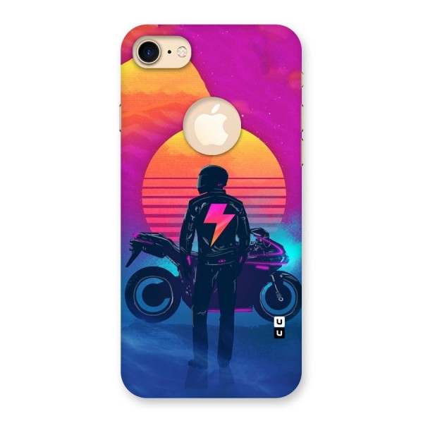 Electric Ride Back Case for iPhone 8 Logo Cut