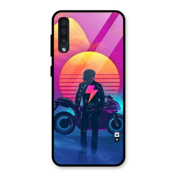 Electric Ride Glass Back Case for Galaxy A50