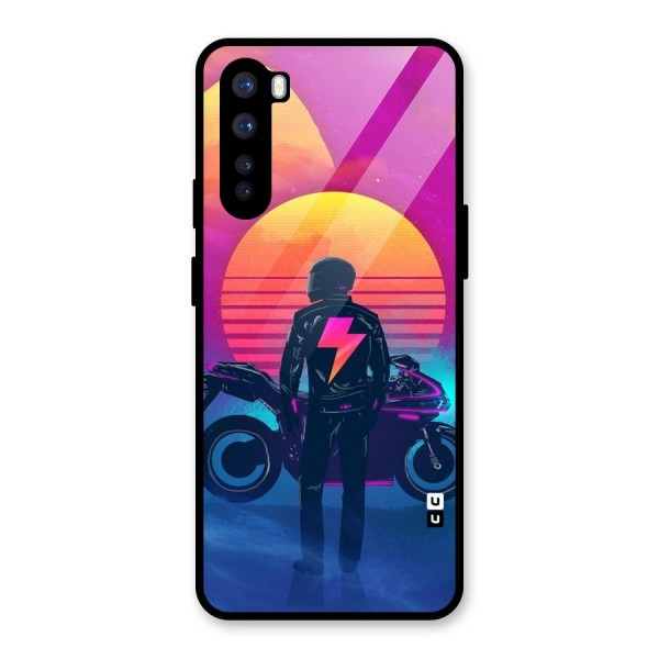 Electric Ride Glass Back Case for OnePlus Nord