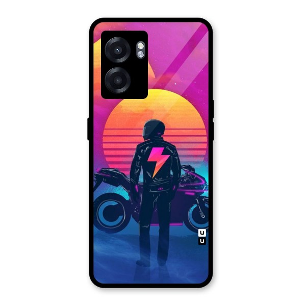 Electric Ride Glass Back Case for Oppo K10 (5G)