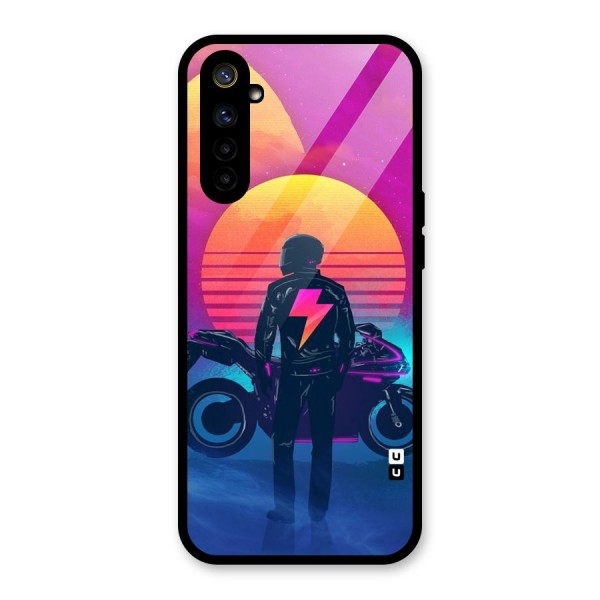 Electric Ride Glass Back Case for Realme 6