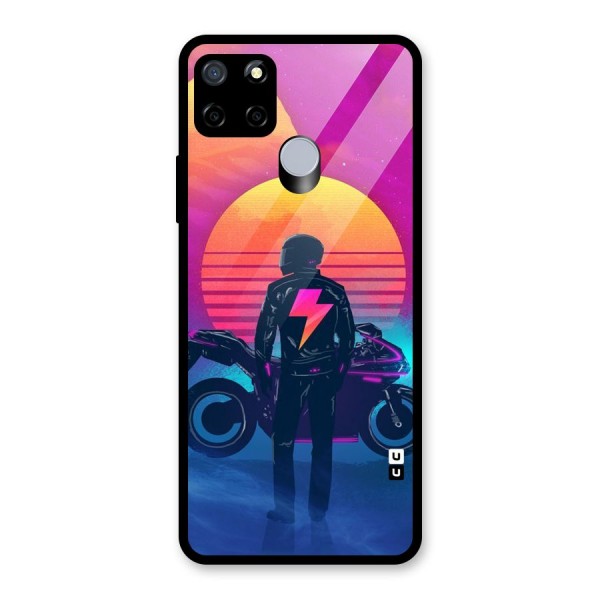 Electric Ride Glass Back Case for Realme C12