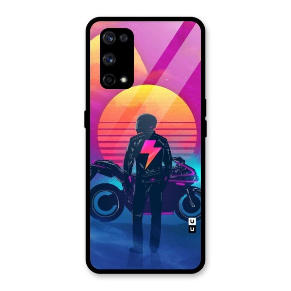 Electric Ride Glass Back Case for Realme X7 Pro