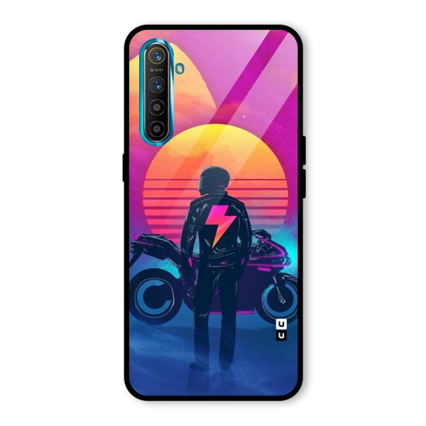 Electric Ride Glass Back Case for Realme XT