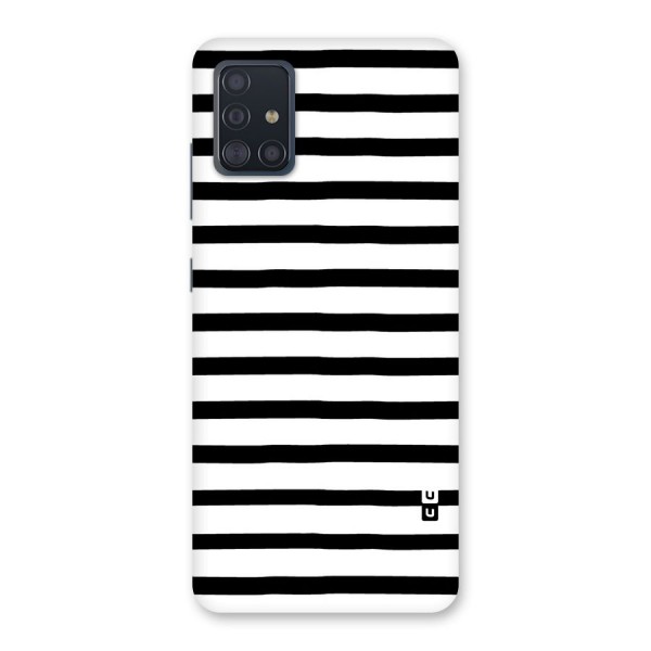 Elegant Basic Stripes Back Case for Galaxy A51