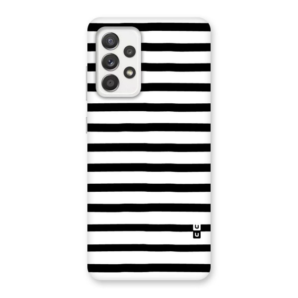 Elegant Basic Stripes Back Case for Galaxy A52