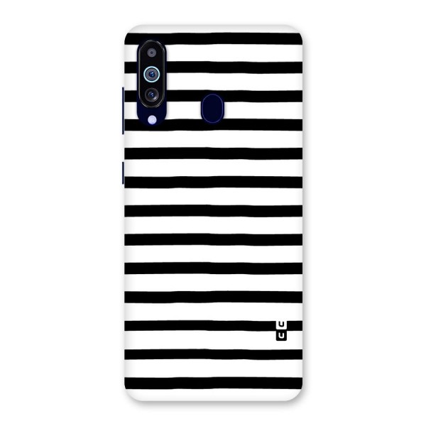 Elegant Basic Stripes Back Case for Galaxy A60