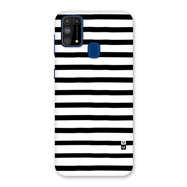 Elegant Basic Stripes Back Case for Galaxy F41