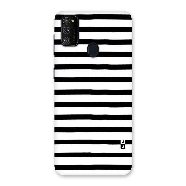 Elegant Basic Stripes Back Case for Galaxy M21