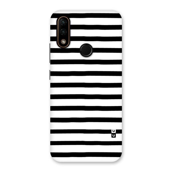 Elegant Basic Stripes Back Case for Lenovo A6 Note