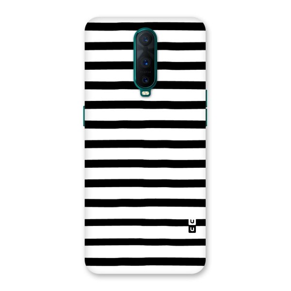 Elegant Basic Stripes Back Case for Oppo R17 Pro