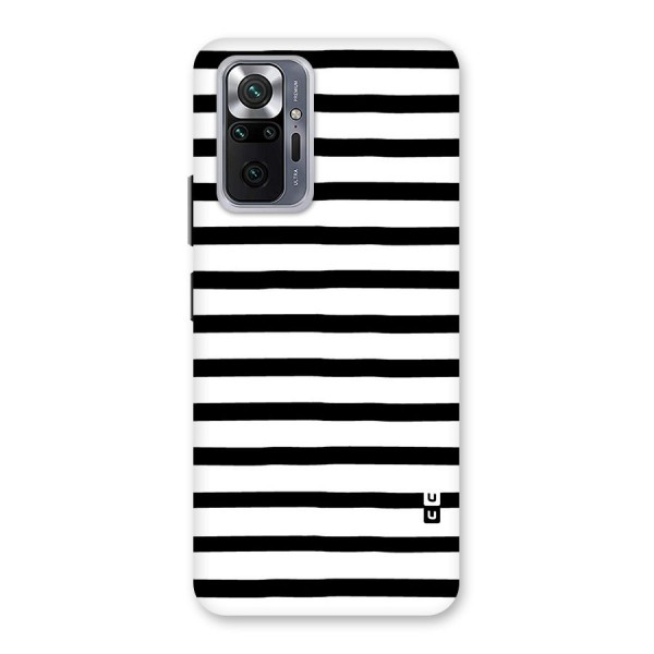 Elegant Basic Stripes Back Case for Redmi Note 10 Pro