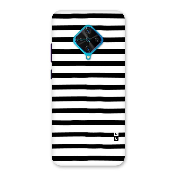 Elegant Basic Stripes Back Case for Vivo S1 Pro