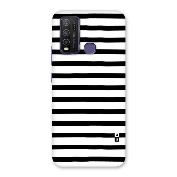 Elegant Basic Stripes Back Case for Vivo Y30