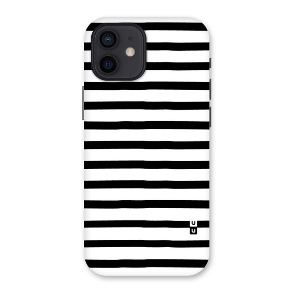 Elegant Basic Stripes Back Case for iPhone 12