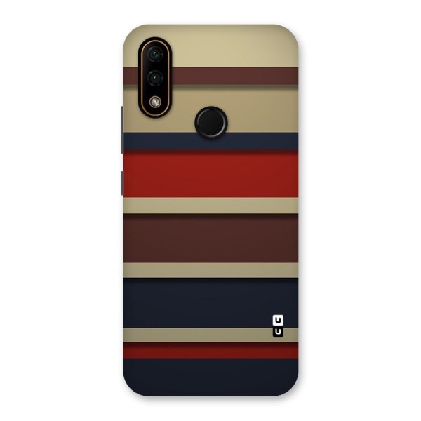 Elegant Stripes Pattern Back Case for Lenovo A6 Note