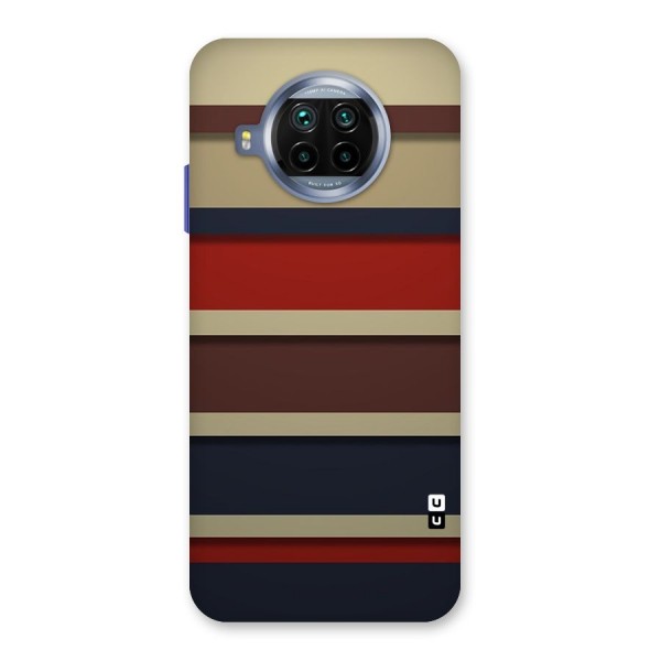 Elegant Stripes Pattern Back Case for Mi 10i