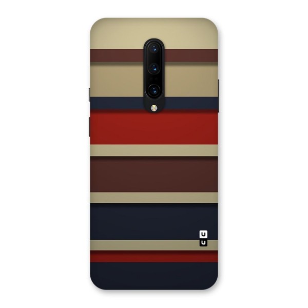 Elegant Stripes Pattern Back Case for OnePlus 7 Pro