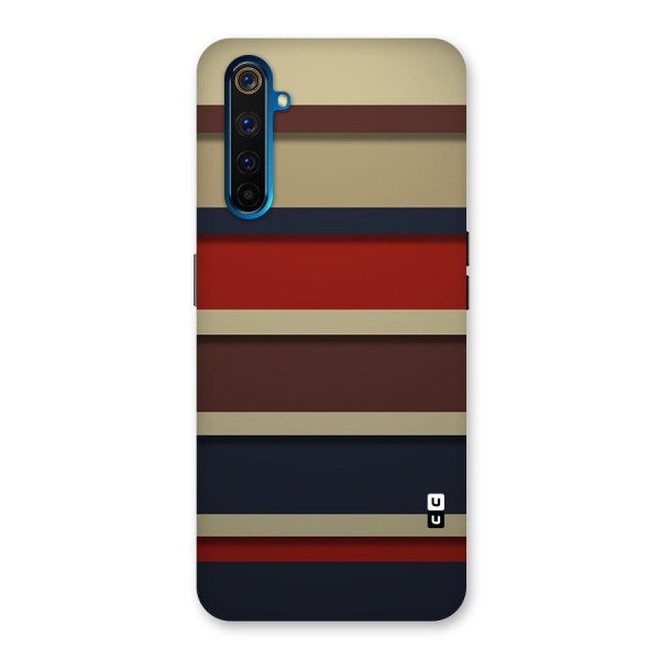 Elegant Stripes Pattern Back Case for Realme 6 Pro