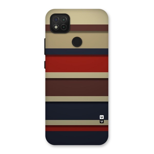 Elegant Stripes Pattern Back Case for Redmi 9