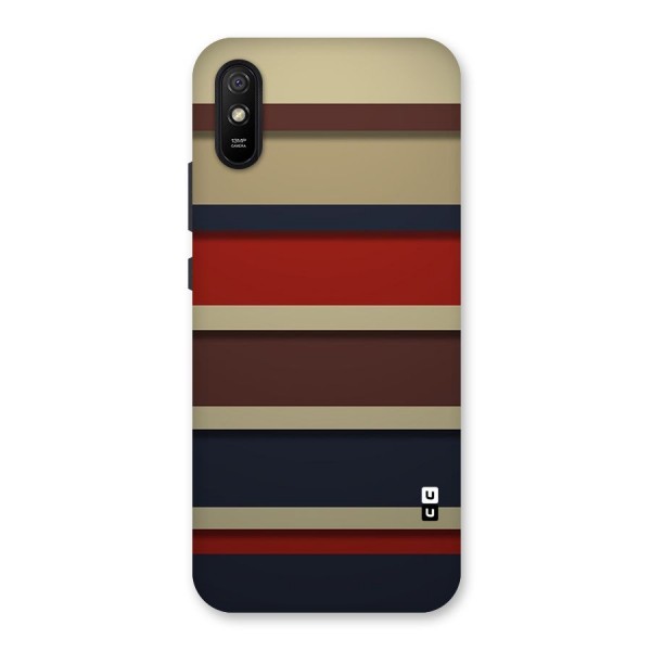 Elegant Stripes Pattern Back Case for Redmi 9i