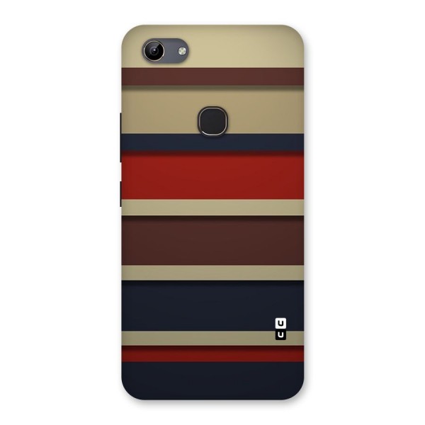 Elegant Stripes Pattern Back Case for Vivo Y81