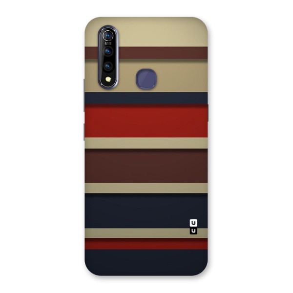 Elegant Stripes Pattern Back Case for Vivo Z1 Pro