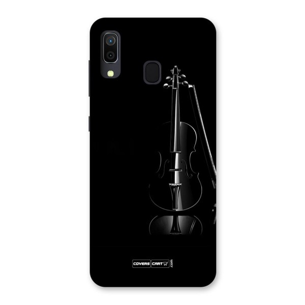 Elegant Violin Back Case for Galaxy A20