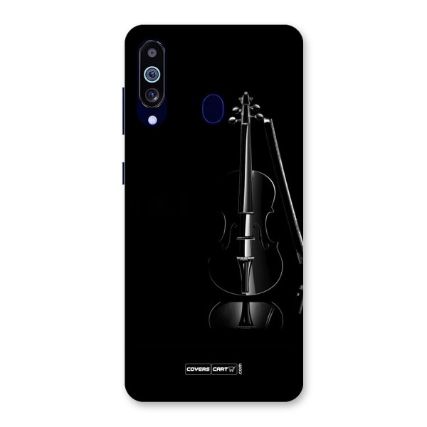 Elegant Violin Back Case for Galaxy A60