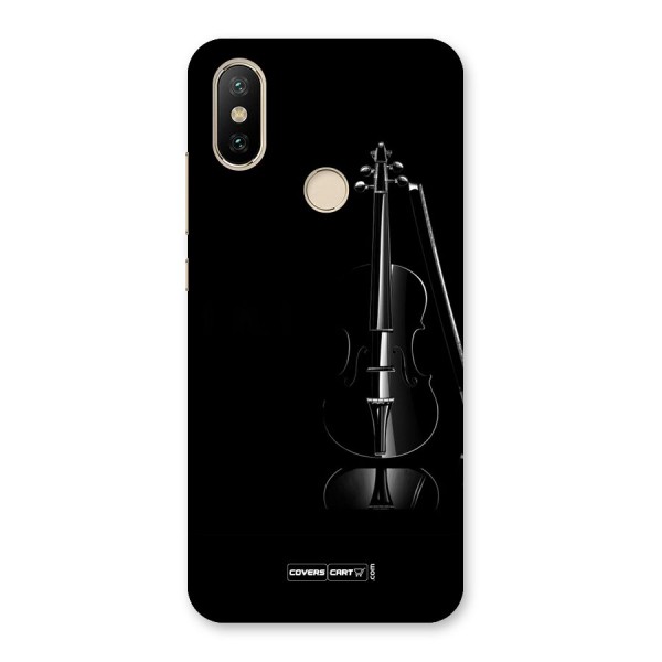 Elegant Violin Back Case for Mi A2