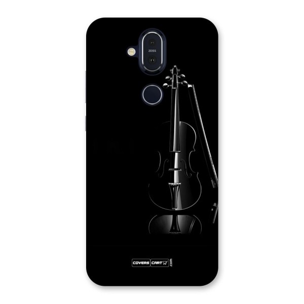 Elegant Violin Back Case for Nokia 8.1