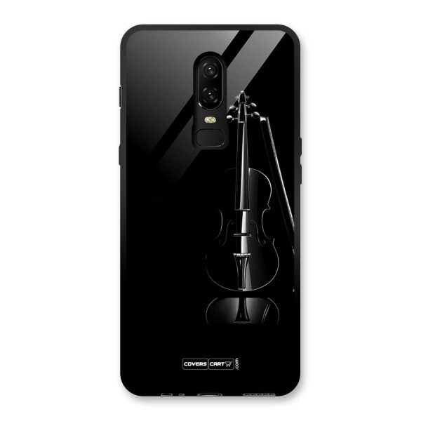 Elegant Violin Glass Back Case for OnePlus 6