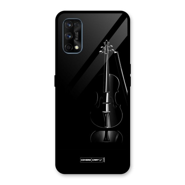 Elegant Violin Glass Back Case for Realme 7 Pro