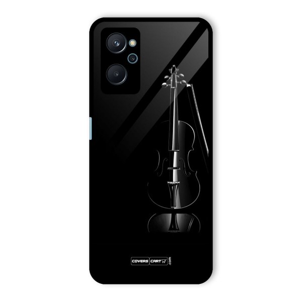 Elegant Violin Glass Back Case for Realme 9i