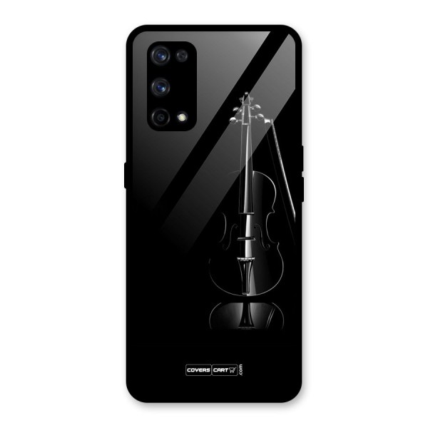 Elegant Violin Glass Back Case for Realme X7 Pro