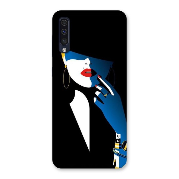 Elegant Woman Back Case for Galaxy A50