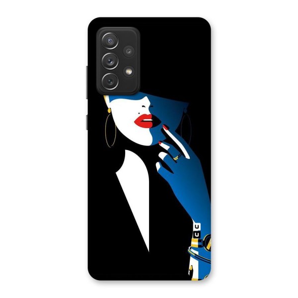 Elegant Woman Back Case for Galaxy A72