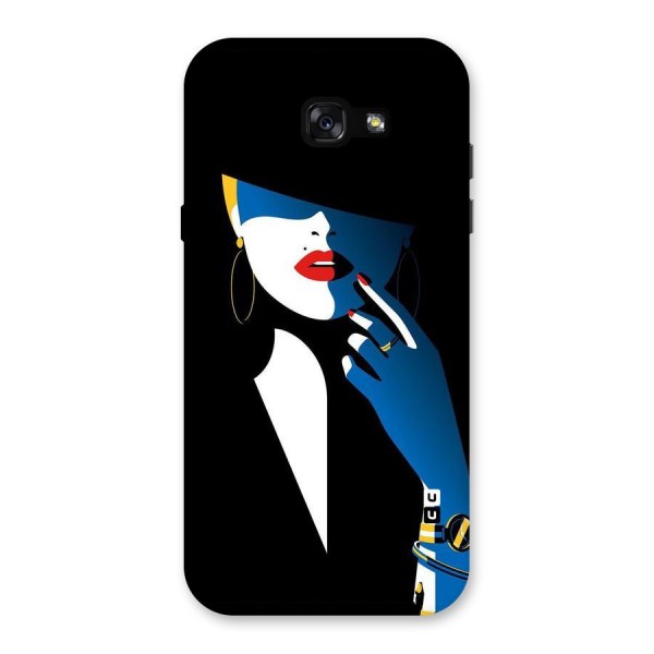 Elegant Woman Back Case for Galaxy A7 (2017)