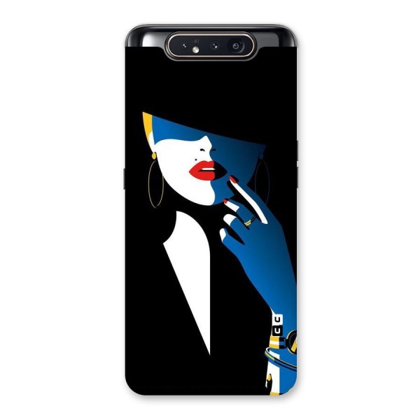 Elegant Woman Back Case for Galaxy A80