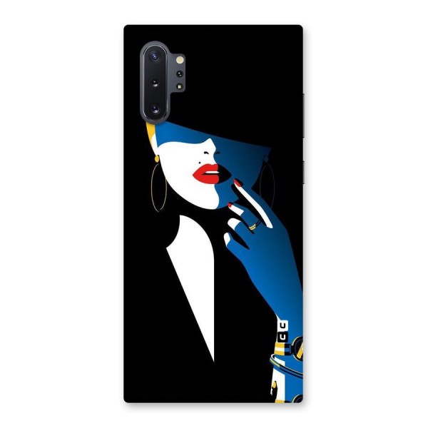 Elegant Woman Back Case for Galaxy Note 10 Plus