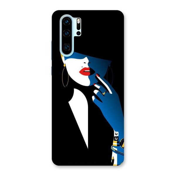 Elegant Woman Back Case for Huawei P30 Pro