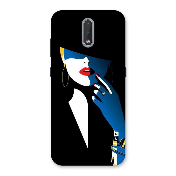 Elegant Woman Back Case for Nokia 2.3