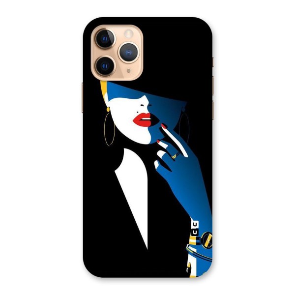 Elegant Woman Back Case for iPhone 11 Pro