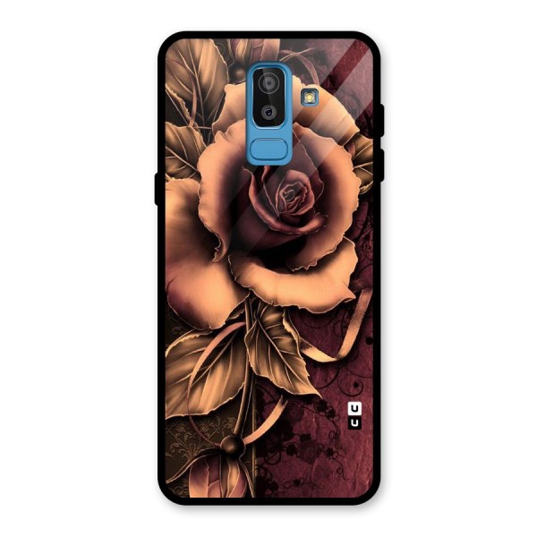 Elite Artsy Glass Back Case for Galaxy J8